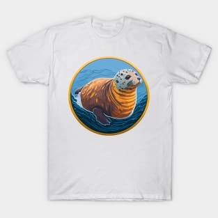 Harbor Seal Portrait T-Shirt